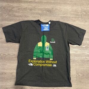 The North Face Online Ceramics Dark Gray Graphic Tee